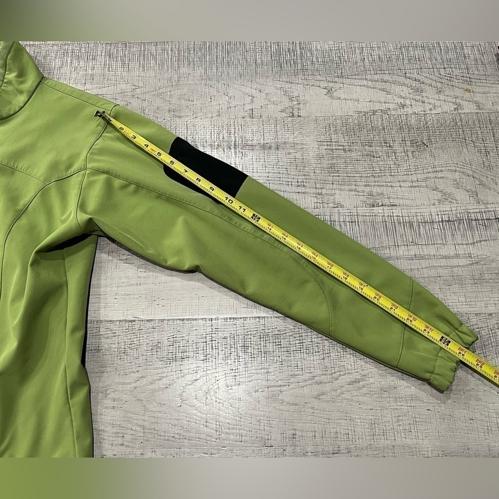 Black Diamond Green Fleece Lined Weatherproof Jacket Women's Size Large - Picture 7 of 12